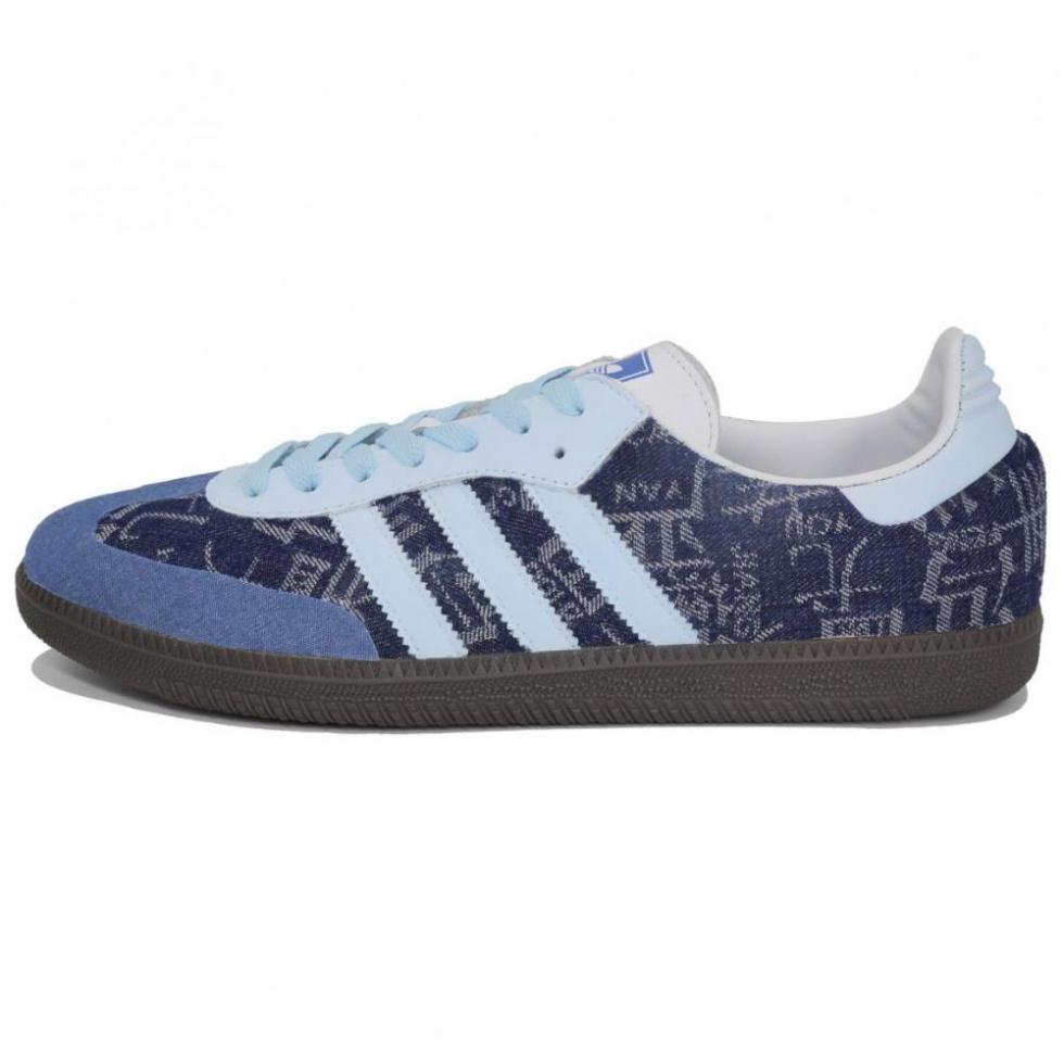 Adidas Originals SAMBA OG Skateboard Shoes Unisex Low-Top Sky Blue