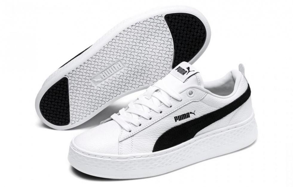 PUMA Smash Platform L 'White Black' Women's купить в интернет-магазине Yoocart с быстрой доставкой по России.