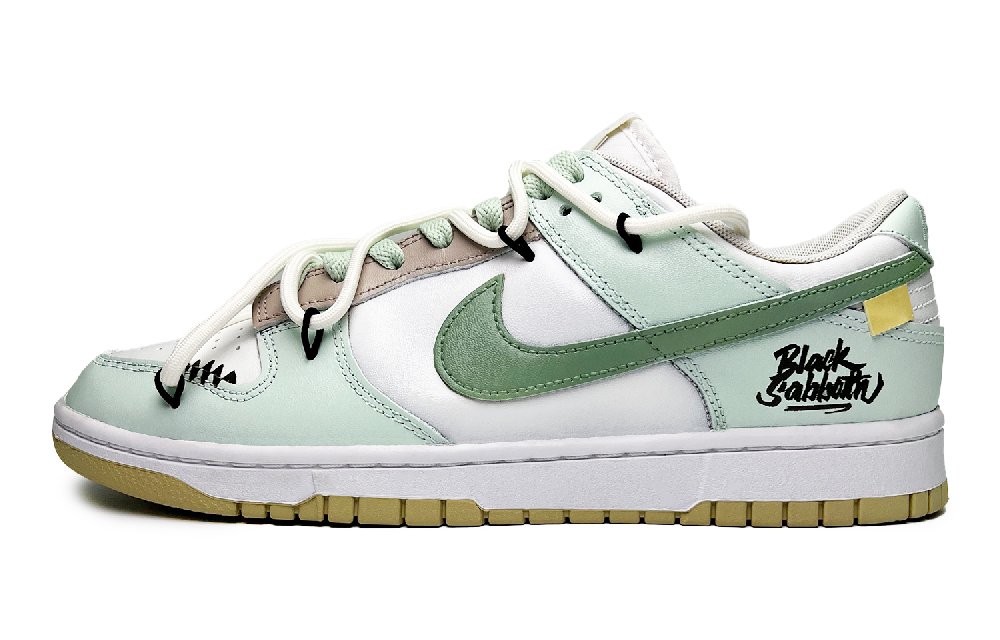Nike Dunk Float Low-Top Skateboard Shoes Men's Green White