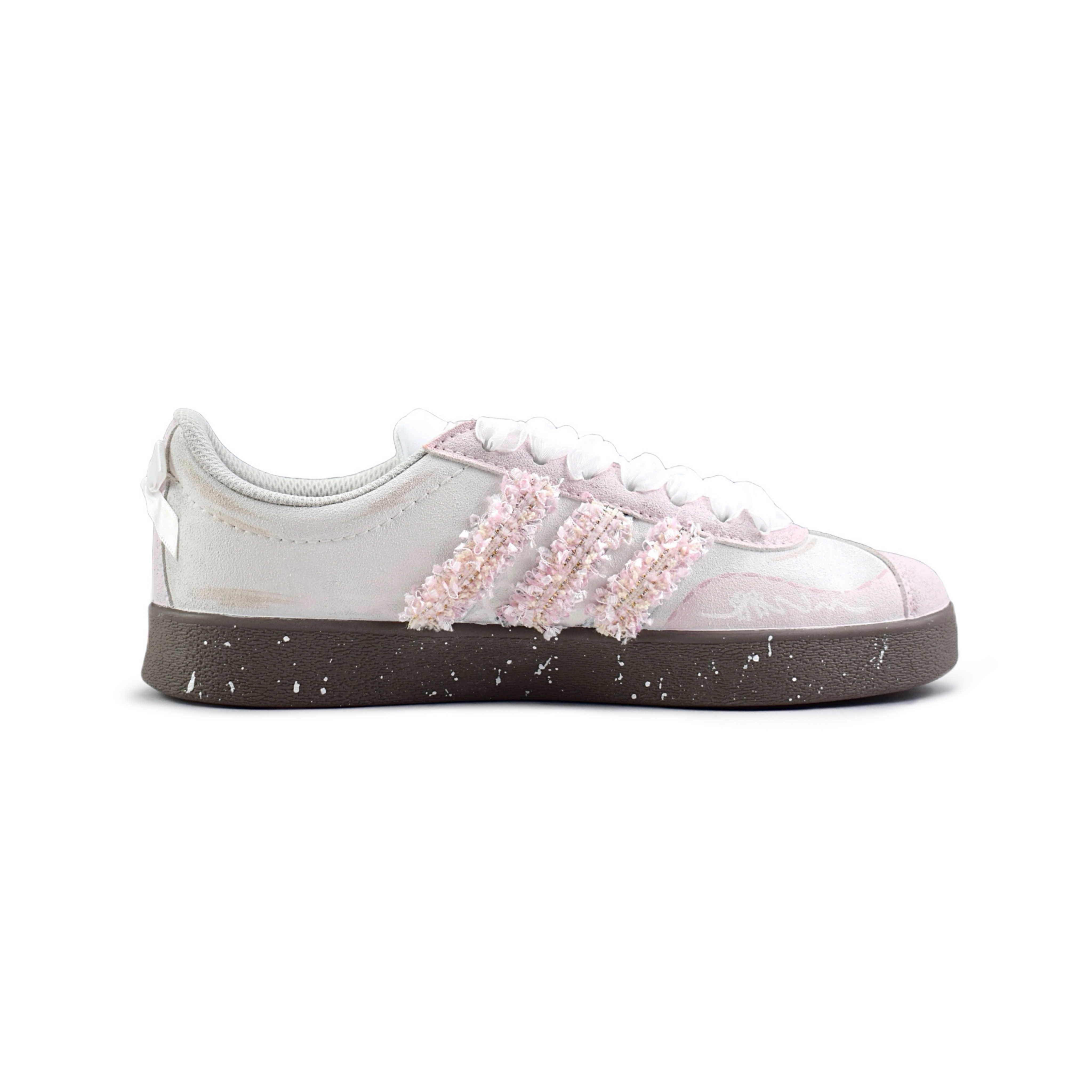 Adidas Neo VL Court Lifestyle Low Top Skateboard Shoes Unisex Peach Pink купить в интернет-магазине Yoocart с быстрой доставкой по России.