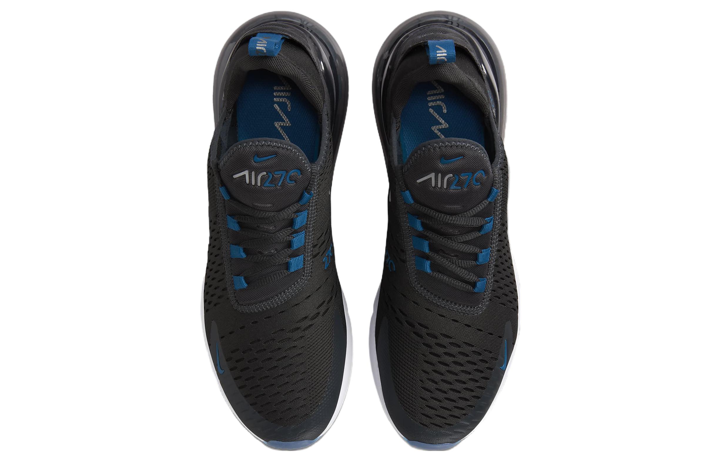 Nike Air Max 270 Anthracite Industrial Blue купить в интернет-магазине Yoocart с быстрой доставкой по России.