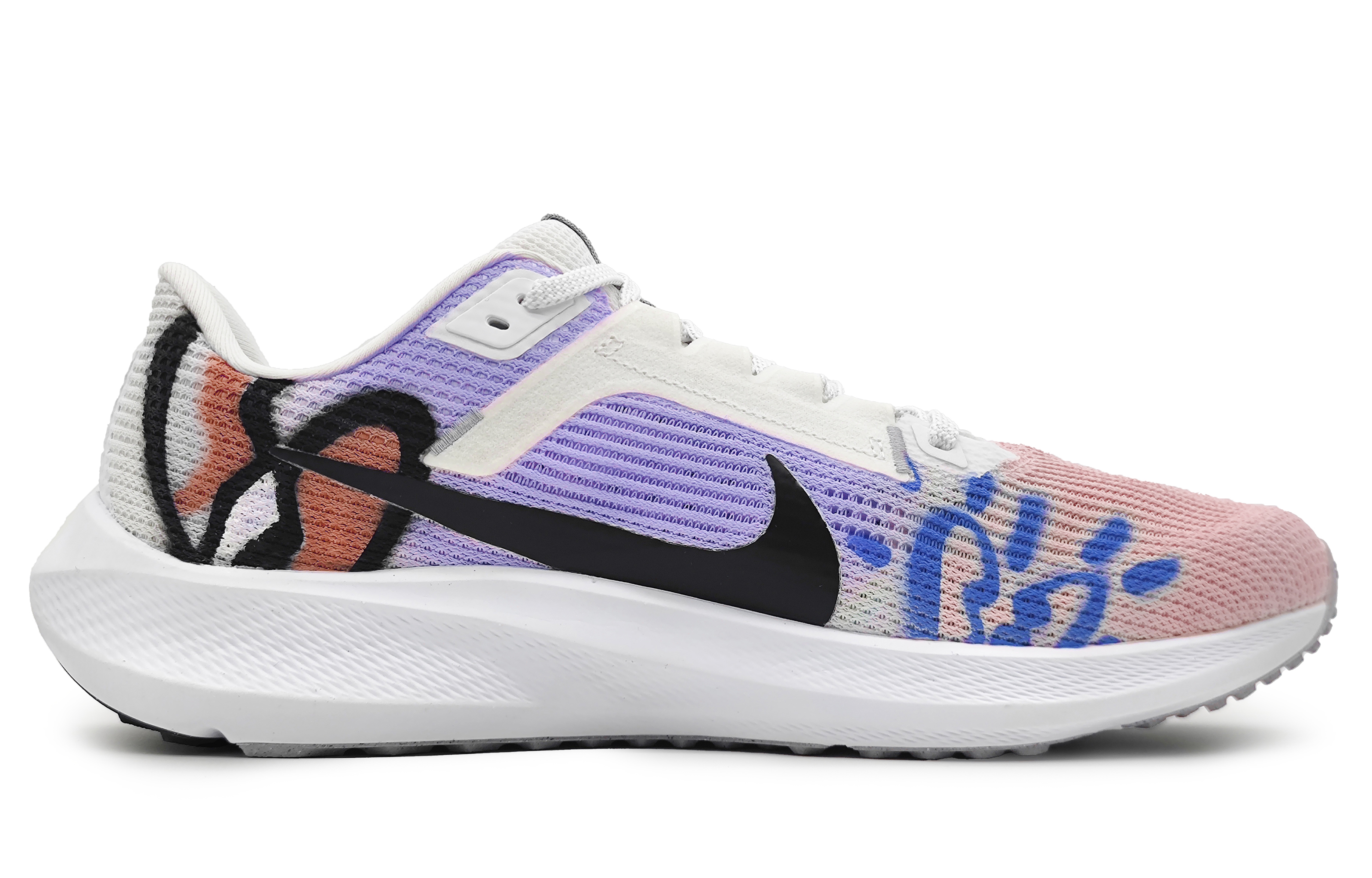 Nike Air Zoom Pegasus 40 Low-Top Running Shoes Unisex Pink Purple купить в интернет-магазине Yoocart с быстрой доставкой по России.