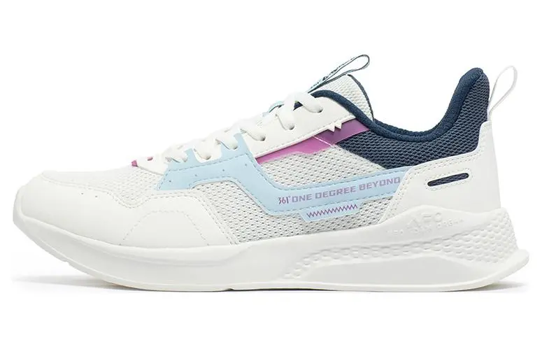 361° Lightweight Comfort 1.0 Slip Resistant, Abrasion Resistant, Breathable Low Top Casual Shoes Women's White Blue