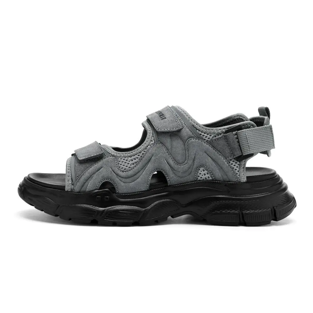 JEEP SPIRIT Beach Sandals Men's Gray