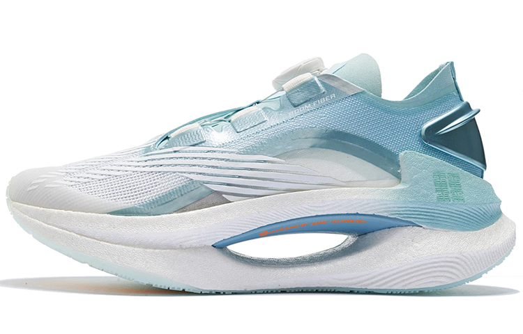 LiNing Shadow 1.0 Shock Absorbers Slip Resistant Abrasion Resistant Low top BOOM Technology Running Shoes Women's Blue