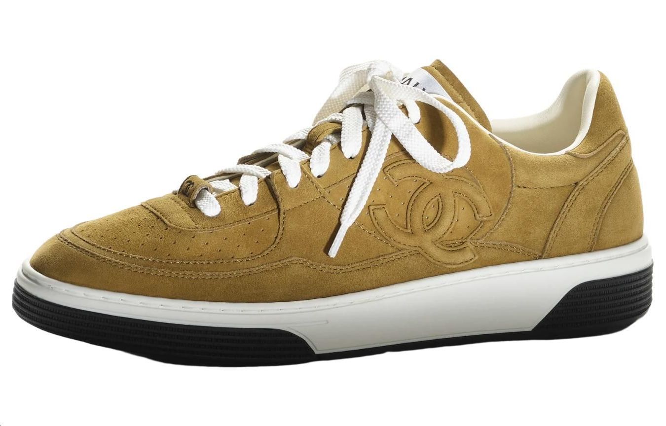 CHANEL Low top Skateboard Shoes Women's Green