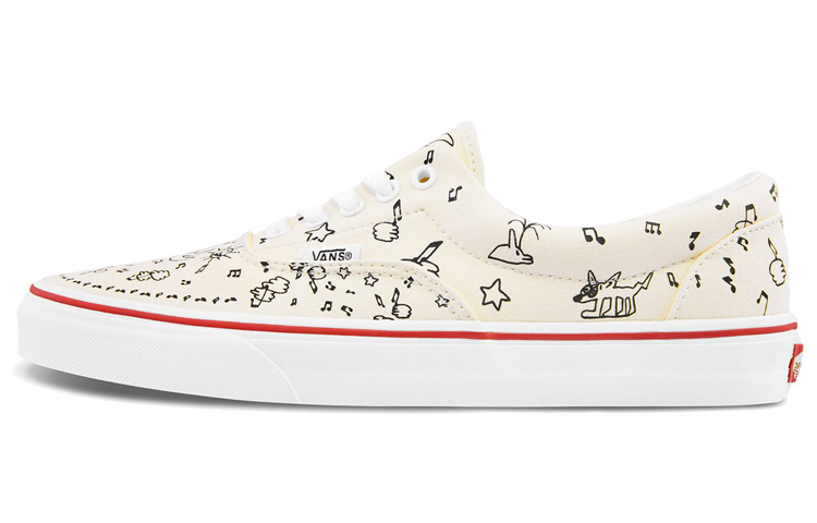 Vans Era Beige Graffiti Unisex Cream
