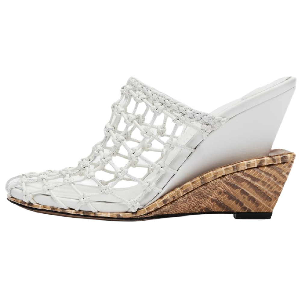 Jacquemus Closed Toe Slippers 11cm Women's White