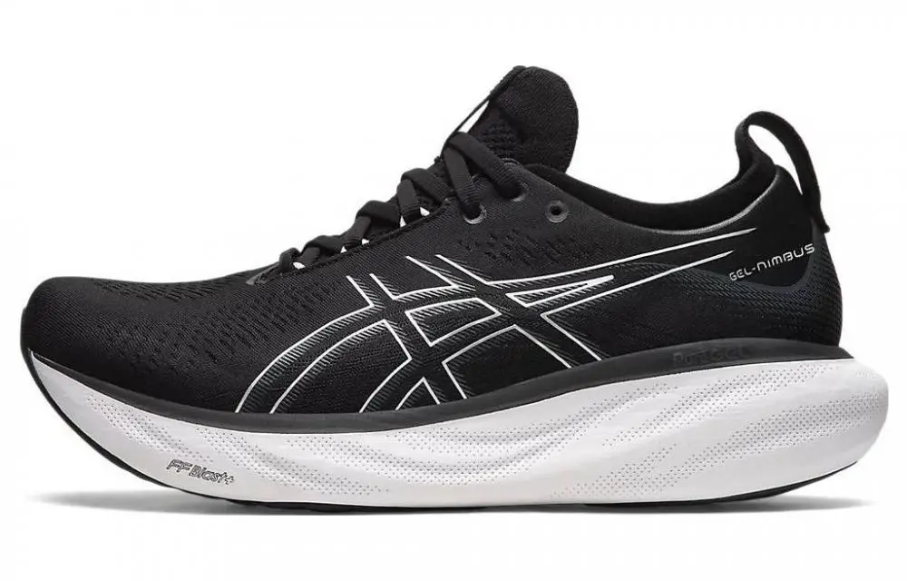 ASICS Gel Nimbus 25 Wide 'Black Pure Silver'