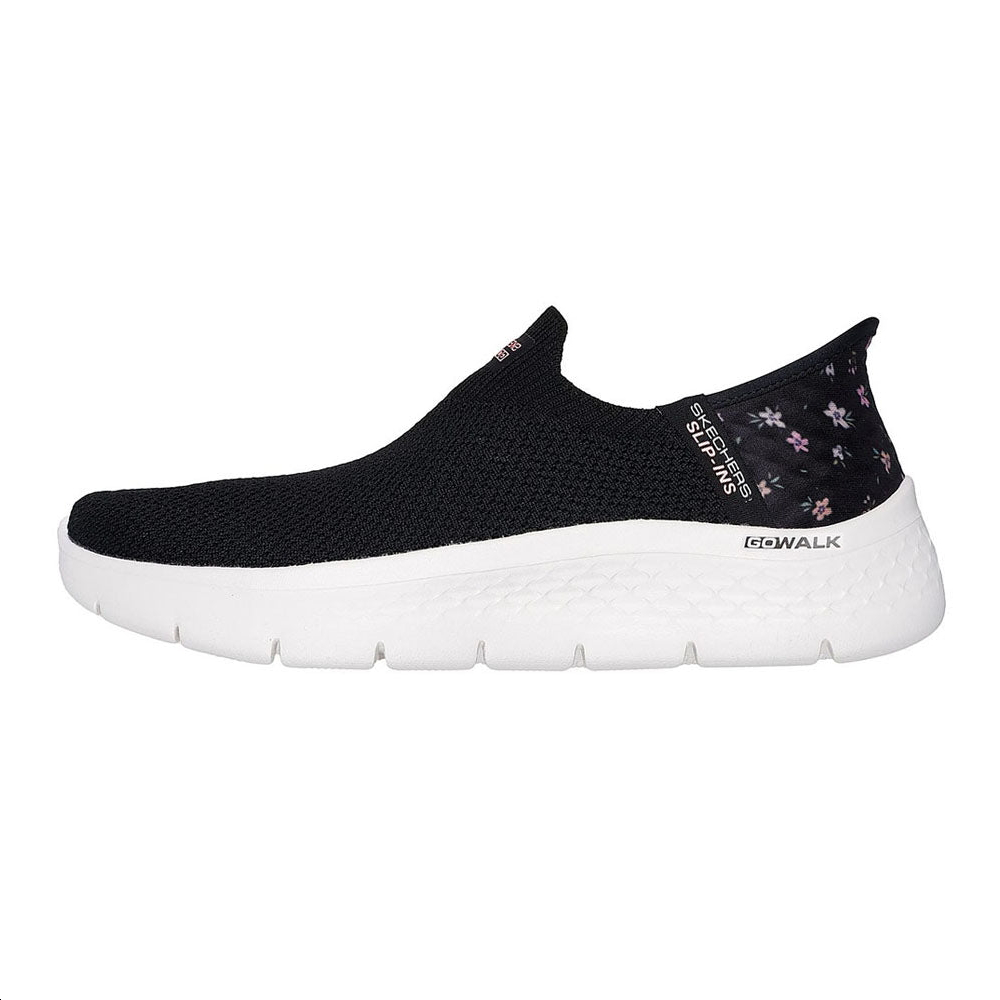 Skechers Go Walk Fle Anti-Slip Wear-Resistant Low-Top Casual Shoes Women's Black