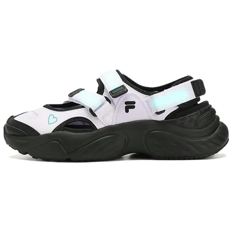 FILA FUSION Conch Dream Love Beach Sandals Women's Cyan