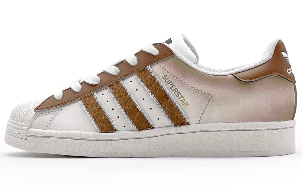 Adidas Originals SUPERSTAR Wear resistant And Lightweight Low Top Skateboard Shoes Unisex White