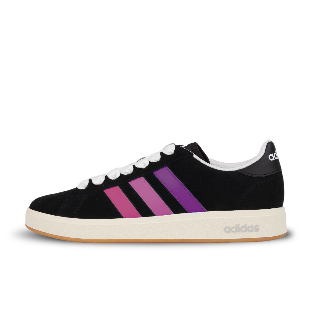 Adidas Grand Court Base 00s Skateboard Shoes Men Low Top Black/Red