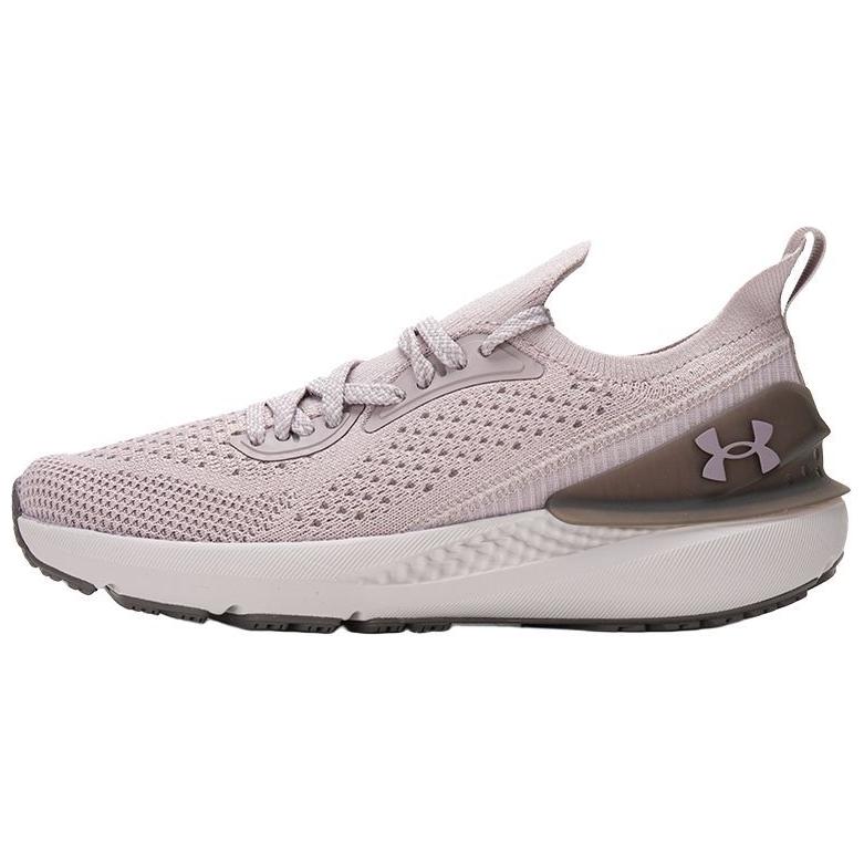 Under Armour Shift Anti-Slip And Wear-Resistant Rebound Low-Top Casual Running Shoes Women's Pink Purple