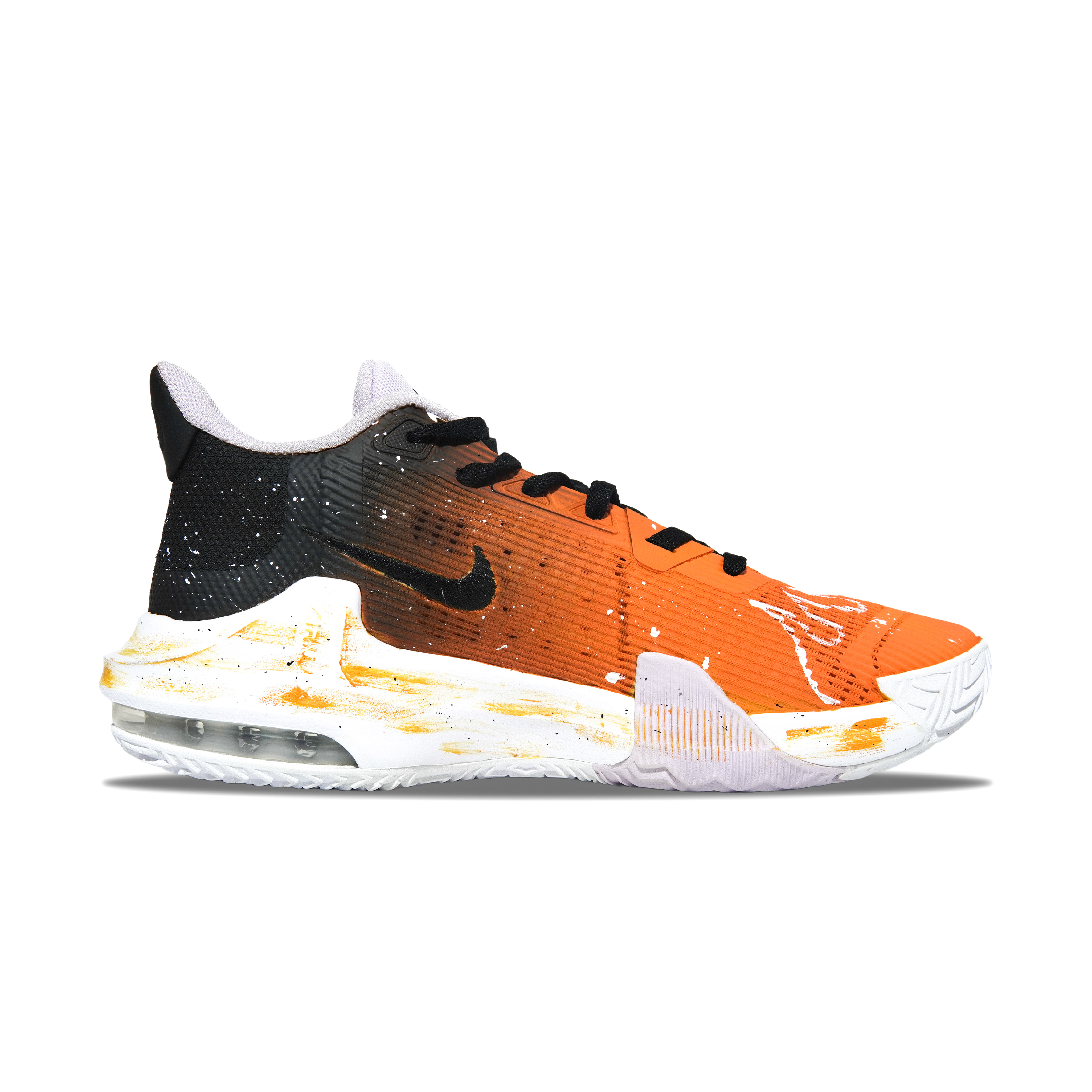 Nike Air Max Impact 3 Cushioning Anti-Slip And Wear-Resistant Coverage Low-Top Basketball Shoes Unisex Black Orange купить в интернет-магазине Yoocart с быстрой доставкой по России.