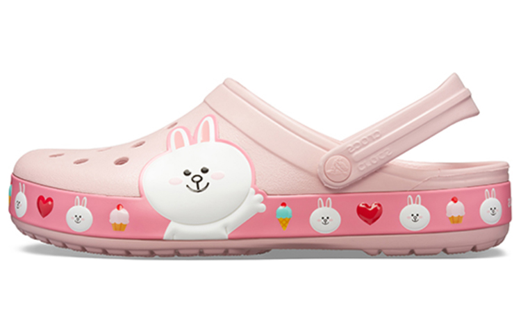 Crocs X Line Friends Beach Pink Unisex Sandals