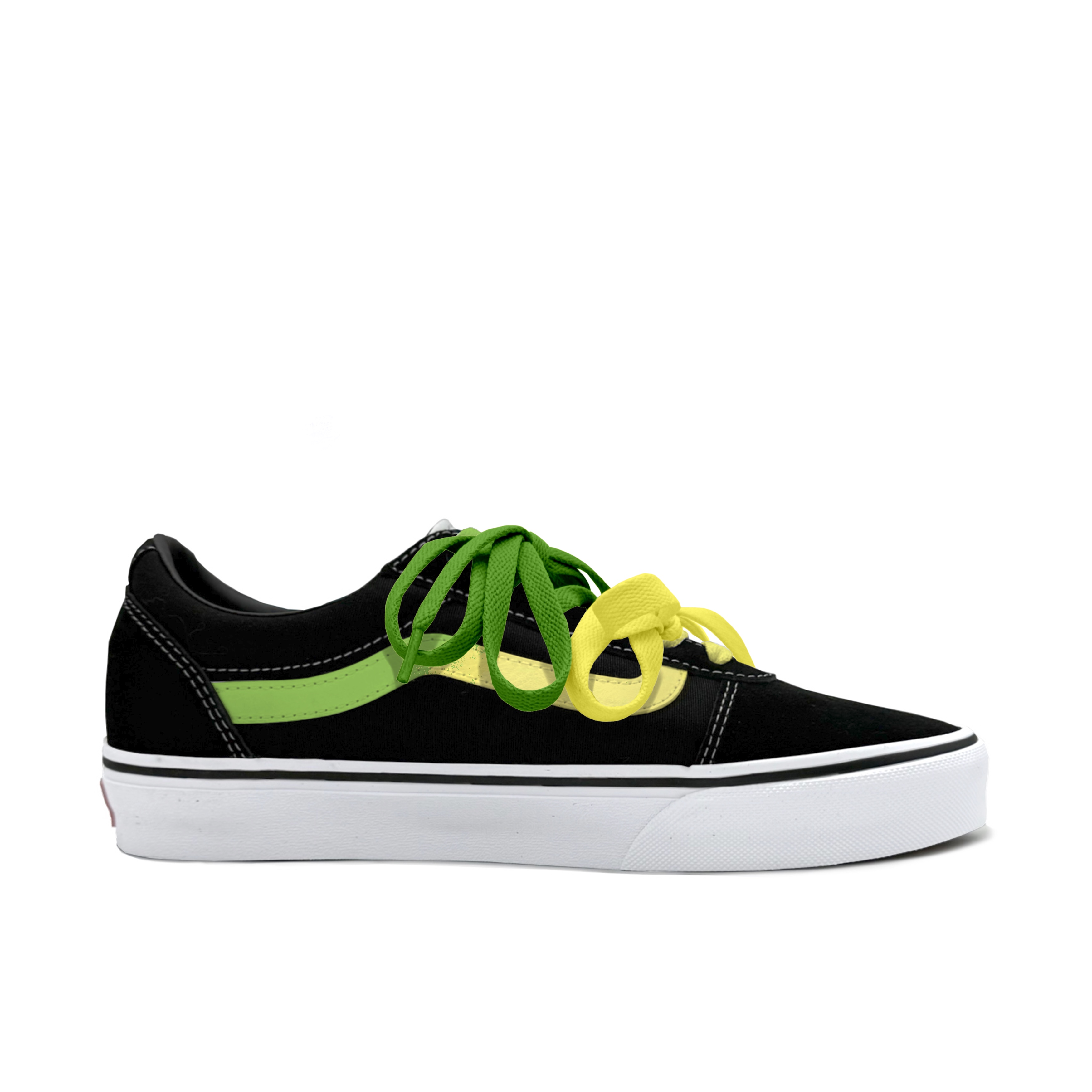 Vans Ward Abrasion Resistant Low Top Skateboard Shoes Men's Yellow Green купить в интернет-магазине Yoocart с быстрой доставкой по России.