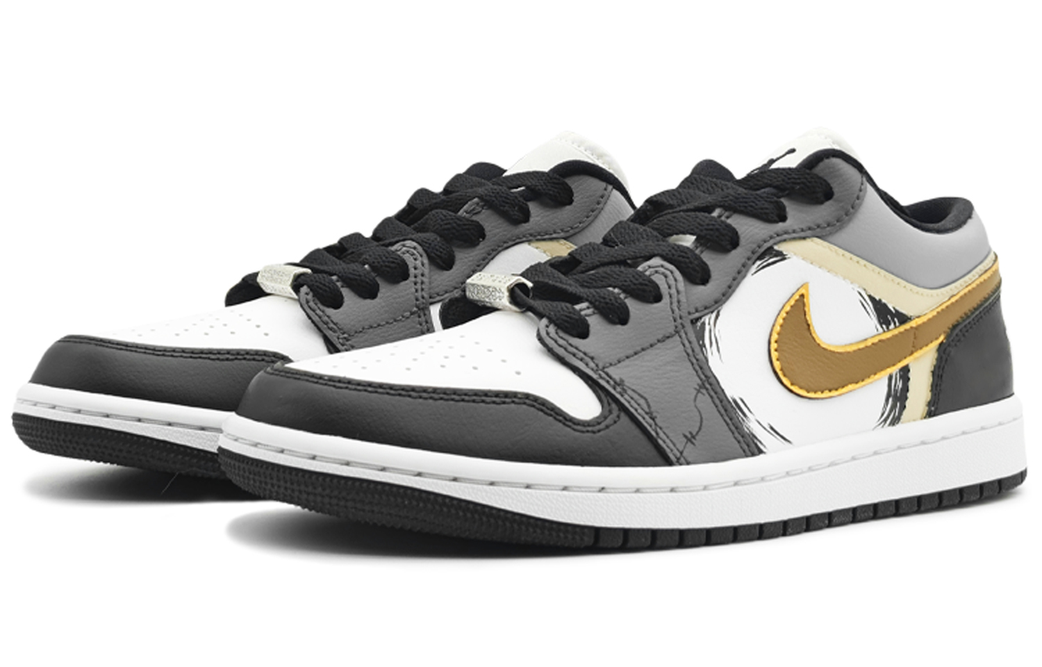 Jordan Air Jordan 1 Vintage Basketball Shoes Women's Low top Gray/White купить в интернет-магазине Yoocart с быстрой доставкой по России.