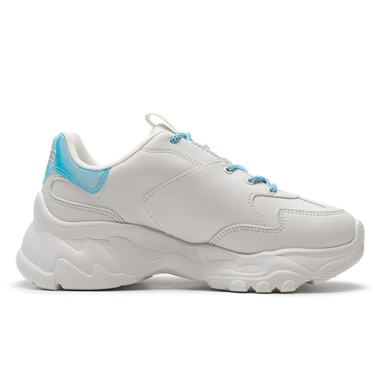 MLB Big Ball Chunky Slip-Resistant Low-Top Chunky Sneakers Unisex White