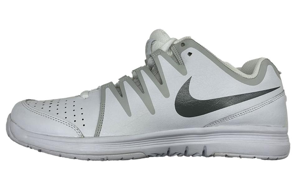 Nike Vapor Court Cushioning Anti-Slip Wear-Resistant Breathable Lightweight Coverage Low-Top Tennis Shoes Men's White