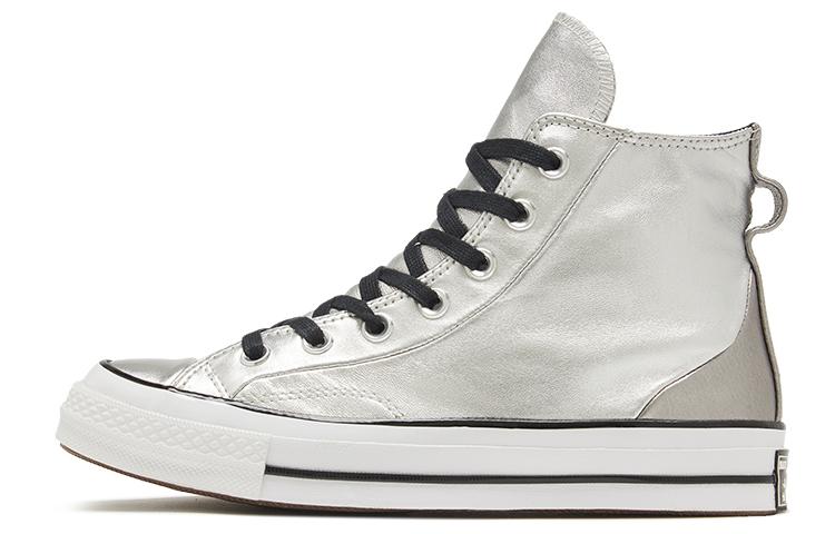 Converse Chuck Taylor All Star 70 Hi Diamond Metal Silver Women's