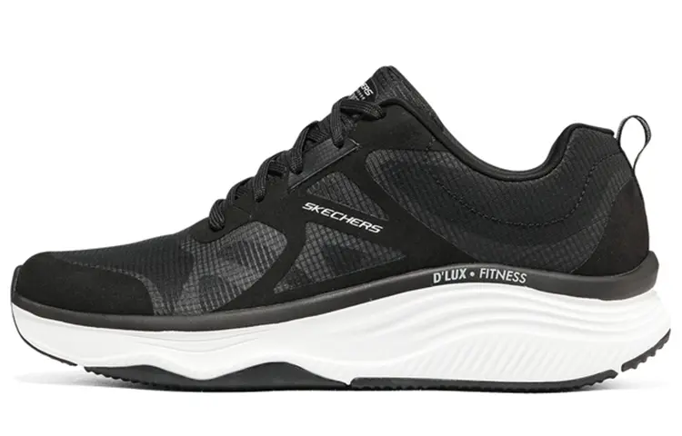 Skechers D'Lux Fitness 'Black White'