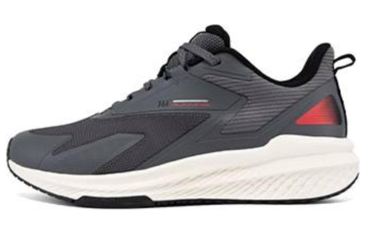 361° Cushioning Wear-Resistant Low-Top Running Shoes Men's Gray Black