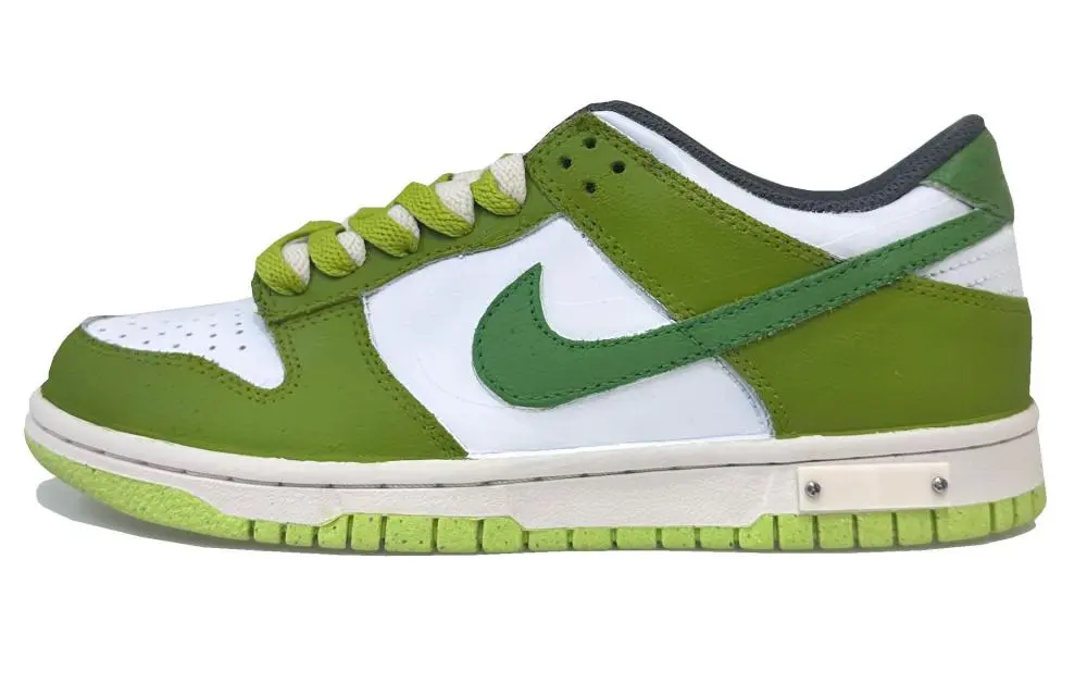Nike Dunk Low SE'Halloween' Wear-Resistant Slip-Resistant Low-Top Skateboard Shoes GS Green