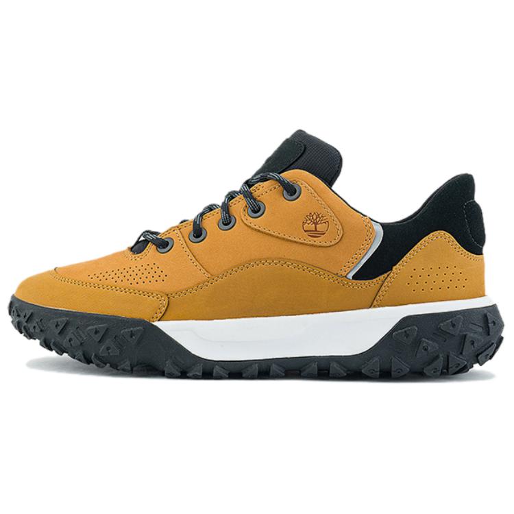 Timberland Anti-Slip Wear-Resistant Low-Top Trekking Shoes Men's Yellow
