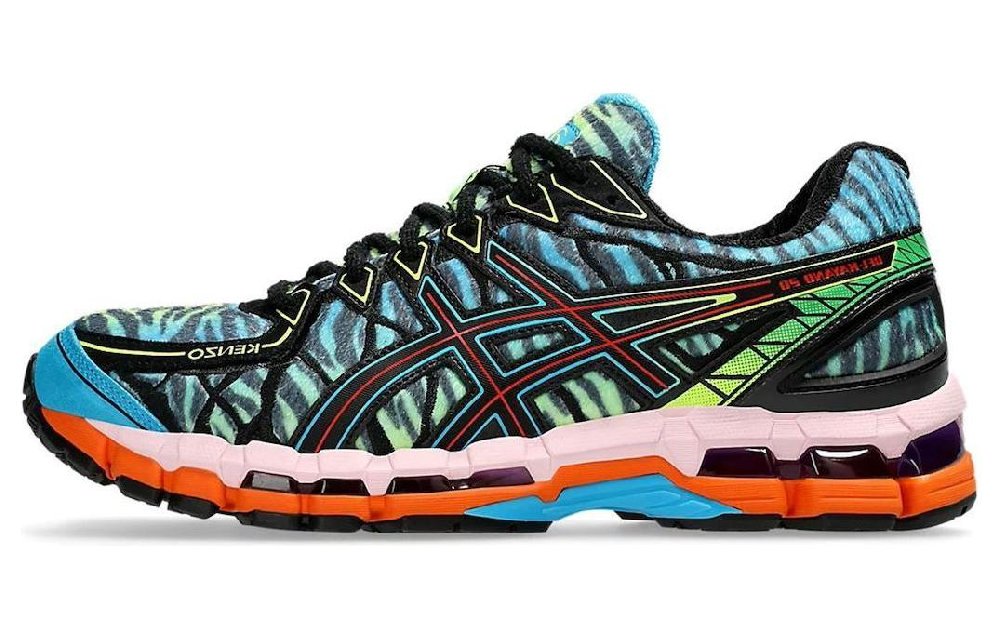 Asics Гель Kayano20 Беговые кроссовки Низкие Синий Красный Мужские