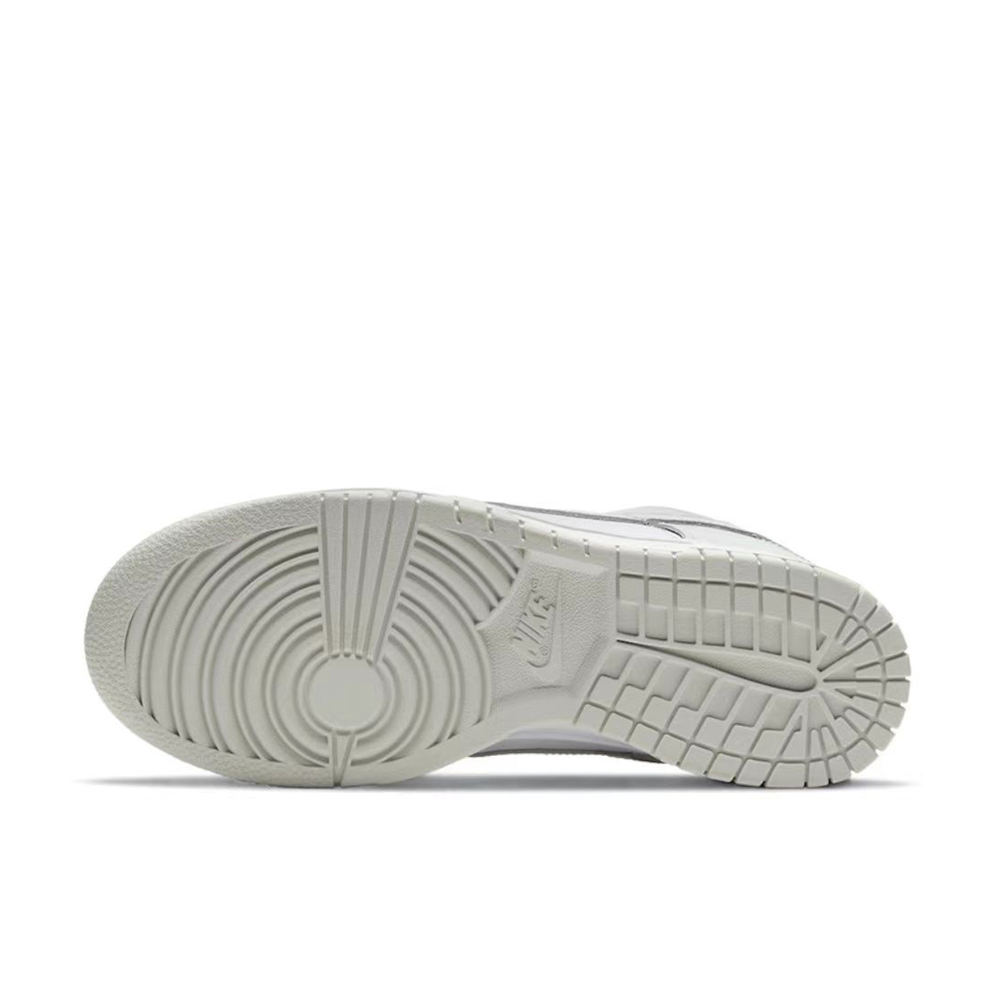 Nike Dunk Skateboard Shoes Unisex Low-Top Gray White купить в интернет-магазине Yoocart с быстрой доставкой по России.