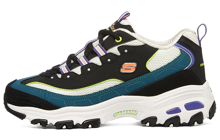 Skechers D'Lites 1.0 'Black Blue Purple' Women's