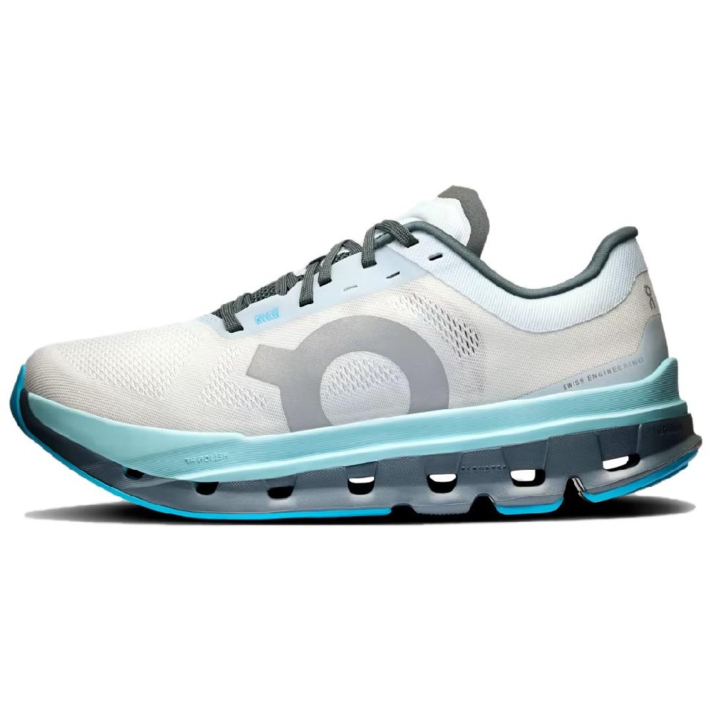 On Cloudflow 5 Rebound Low Top Running Shoes Women's Gray