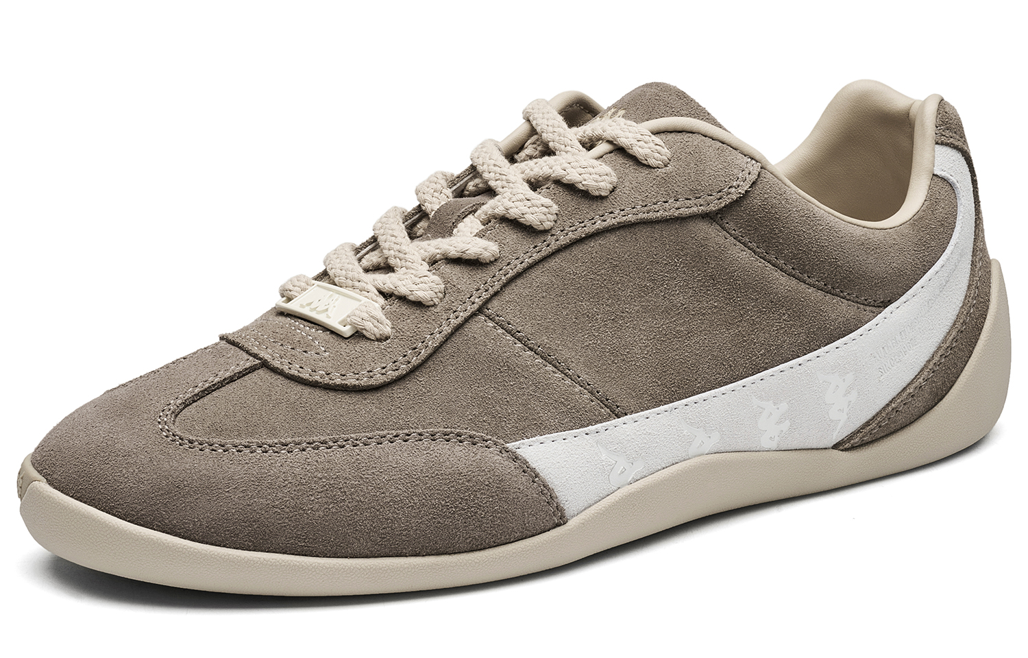 Kappa Urban Sports Back to Back Abrasion Resistant Low top Skateboard Shoes Unisex Taupe Gray купить в интернет-магазине Yoocart с быстрой доставкой по России.