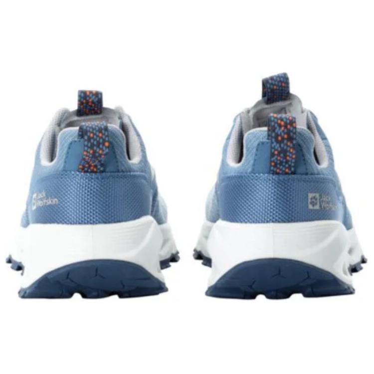 Jack Wolfskin Slip Resistant Abrasion Resistant Low top Hiking Shoes Women's Blue White купить в интернет-магазине Yoocart с быстрой доставкой по России.