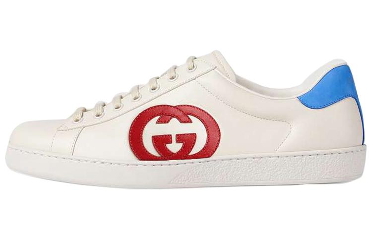 GUCCI Ace 'Interlocking G White Red Blue'