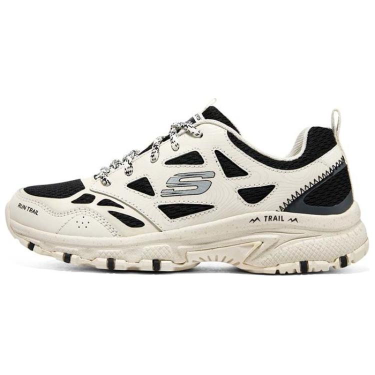 Skechers D'LITES HYPER BURST Running Shoes Women's Low-Top Beige White Black