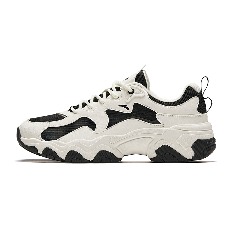 Anta Starry Sea Low Top Casual Shoes Women's Beige Black