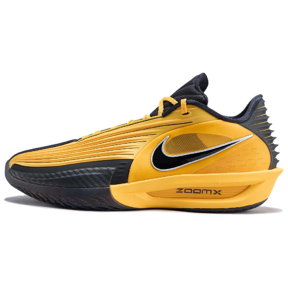 Nike GT Cut 3 Turbo Abrasion Resistant Low Top Basketball Shoes Unisex Yellow