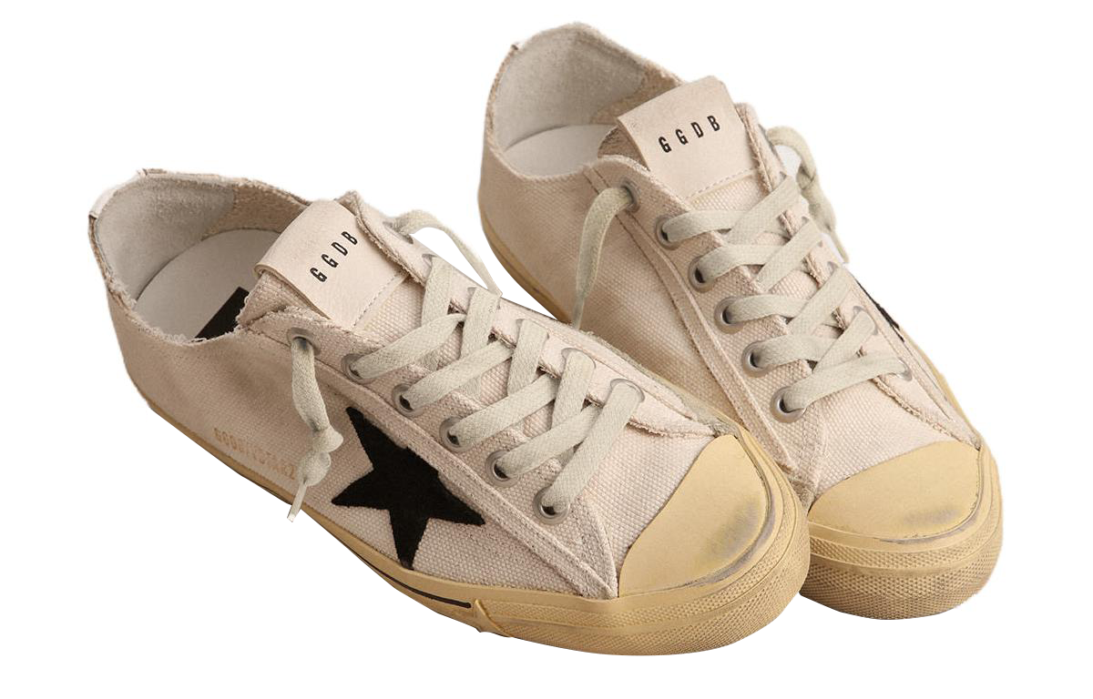Golden Goose V-Star Distressed Sneakers купить в интернет-магазине Yoocart с быстрой доставкой по России.