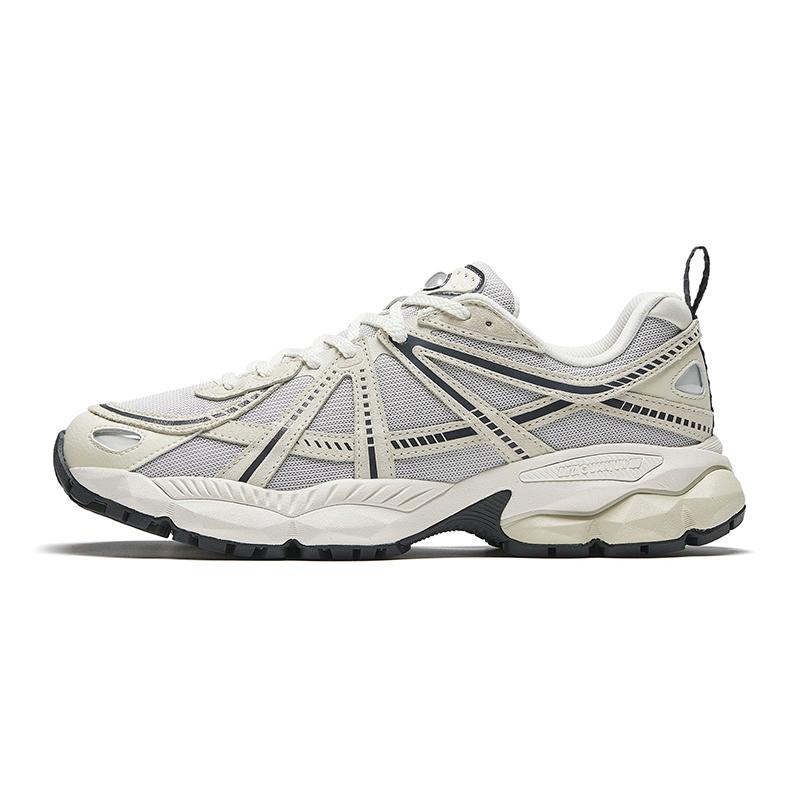 Anta Anta Champion All Weather Series Anti-Slip Wear-Resistant Low-Top Chunky Sneakers Men's Gray Black