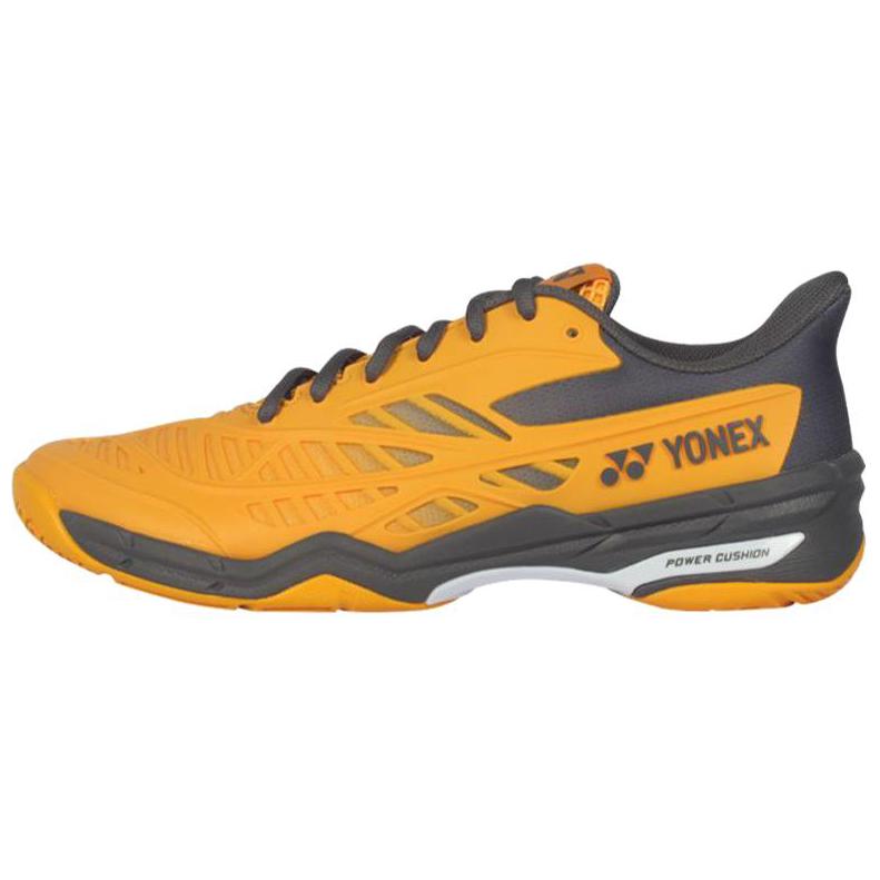 YONEX Cushioning Wear-Resistant Low-Top Badminton Shoes Unisex Yellow White