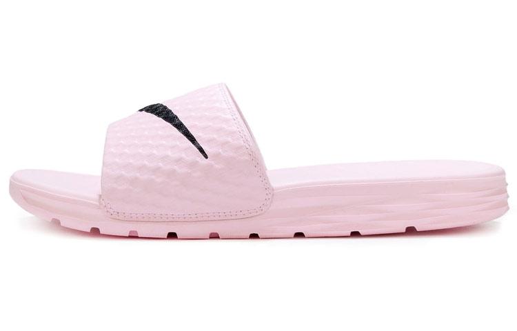 Nike Benassi Solarsoft 'Peism Pink Black' Women's