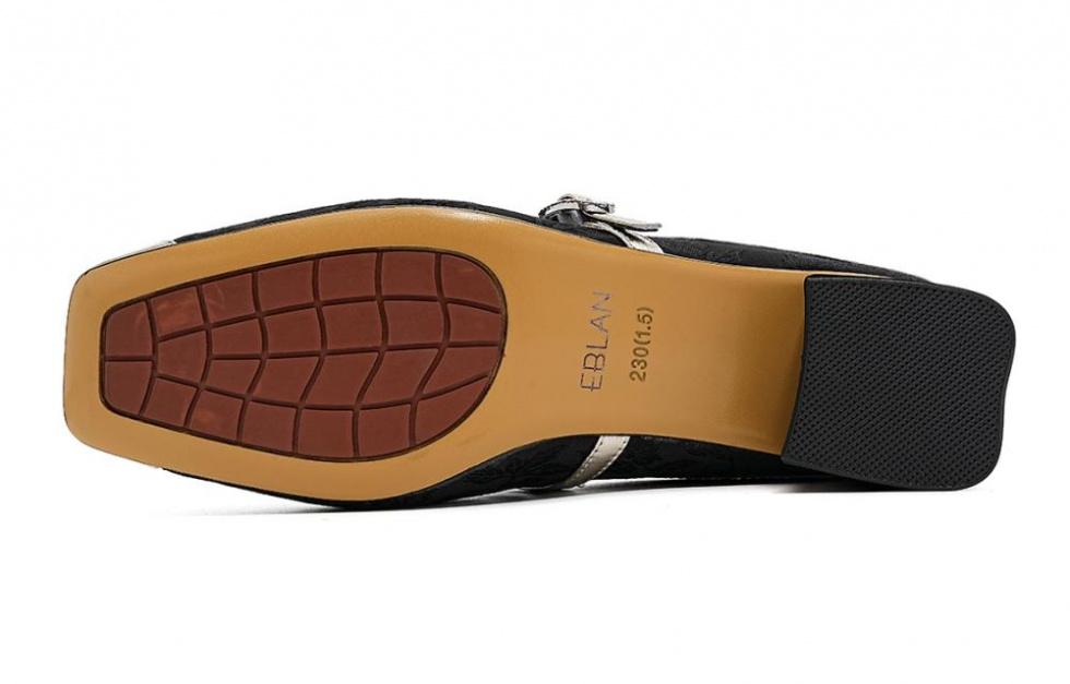 EBLAN Wrap-toe Slippers Women's Black купить в интернет-магазине Yoocart с быстрой доставкой по России.