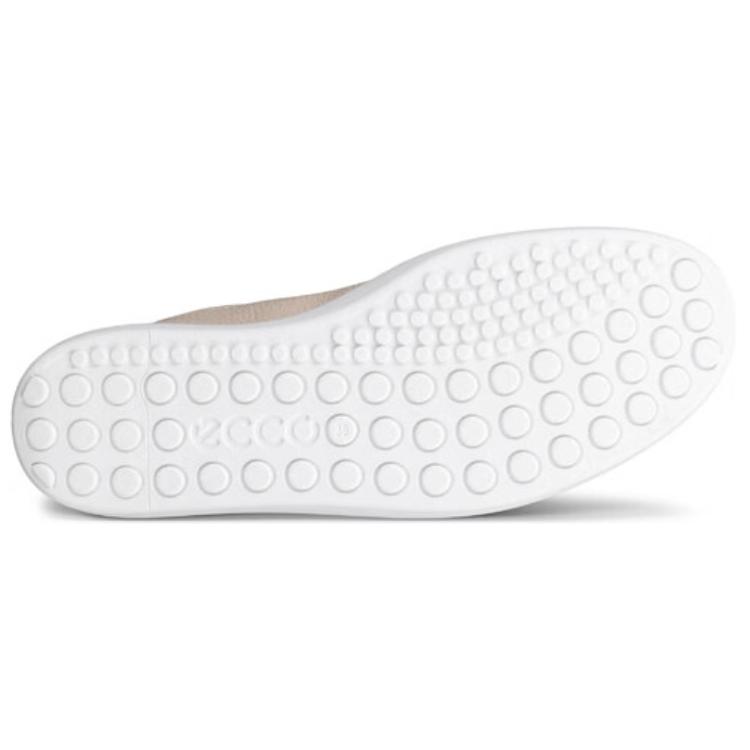 Ecco Soft Cool Slip-Resistant Low-Top Skateboard Shoes Women's Lime Gray