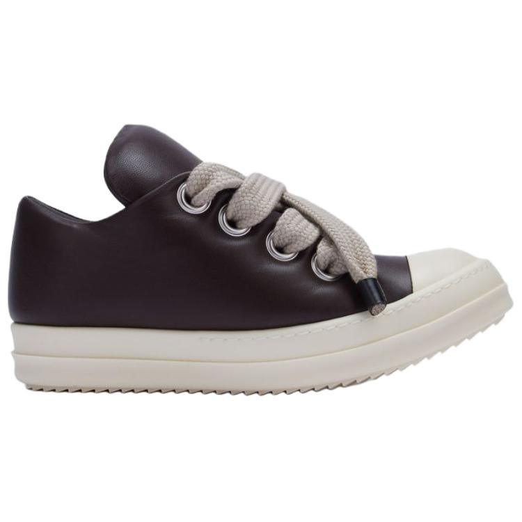 RICK OWENS/RO Jumbolaced Low top Skateboard Shoes Women's Umber