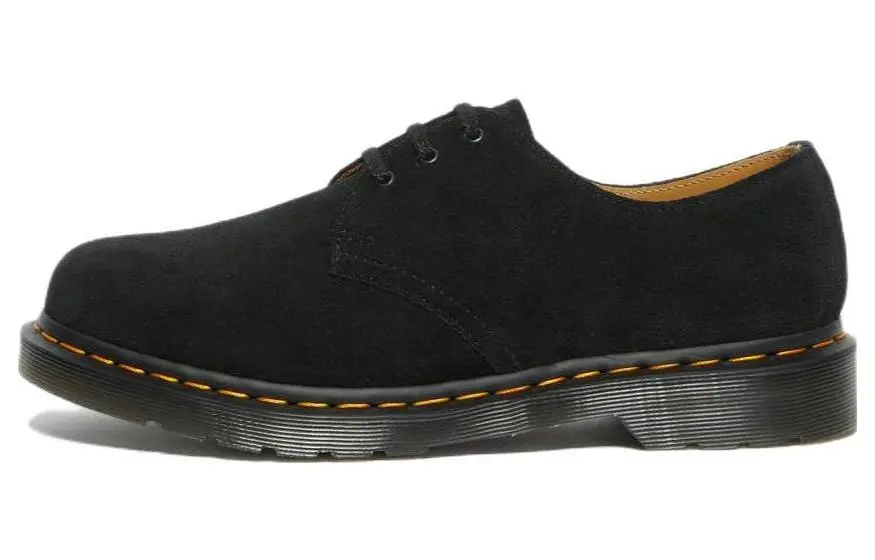 Dr. Martens 1461 Suede Oxford Shoes 'Black' Women's