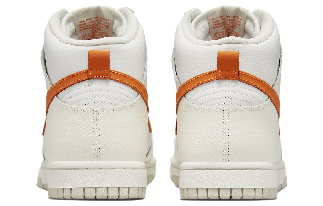 Nike Dunk High White Magma Orange Women's