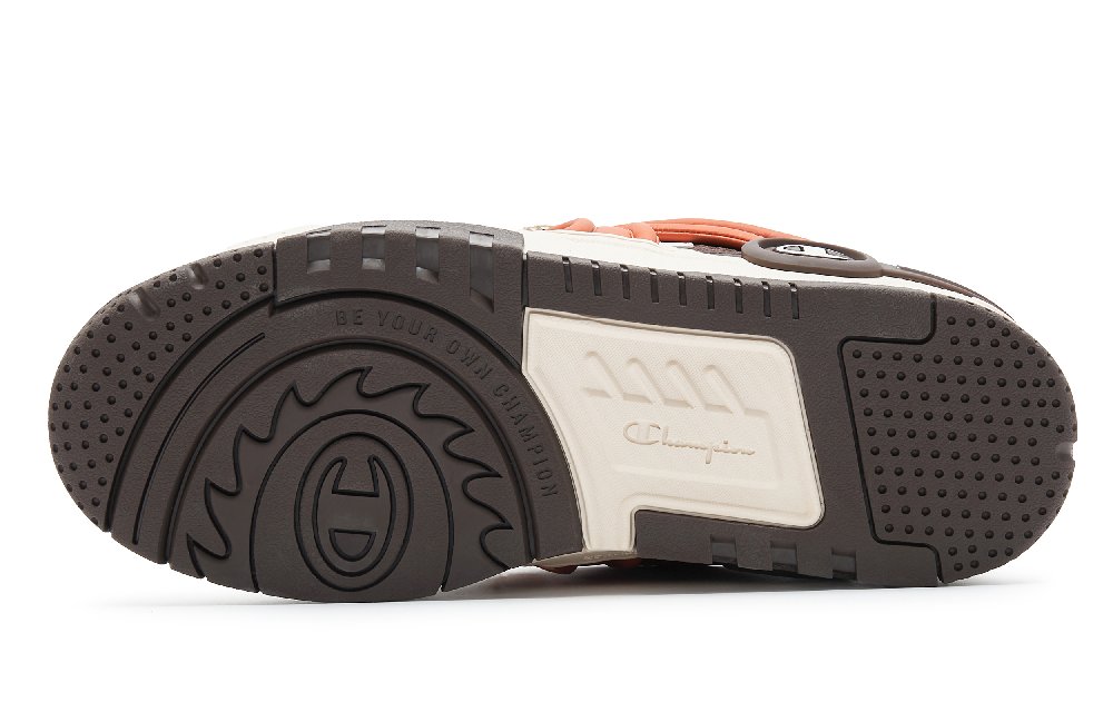 Champion Sculpted Cloud Karst Skate Skateboard Shoes Men's Orange