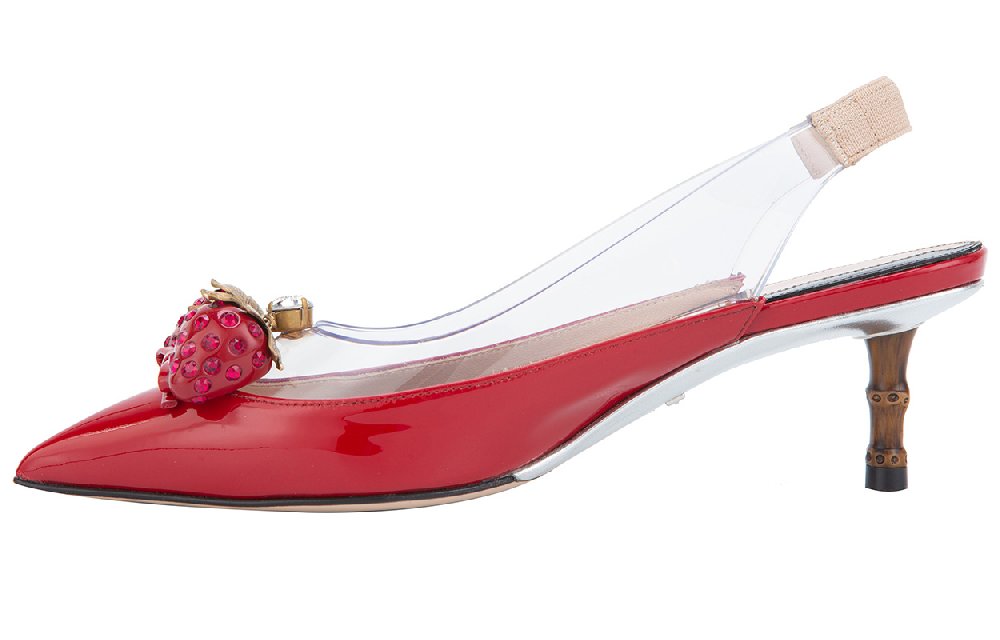 GUCCI High Heels Women's Red